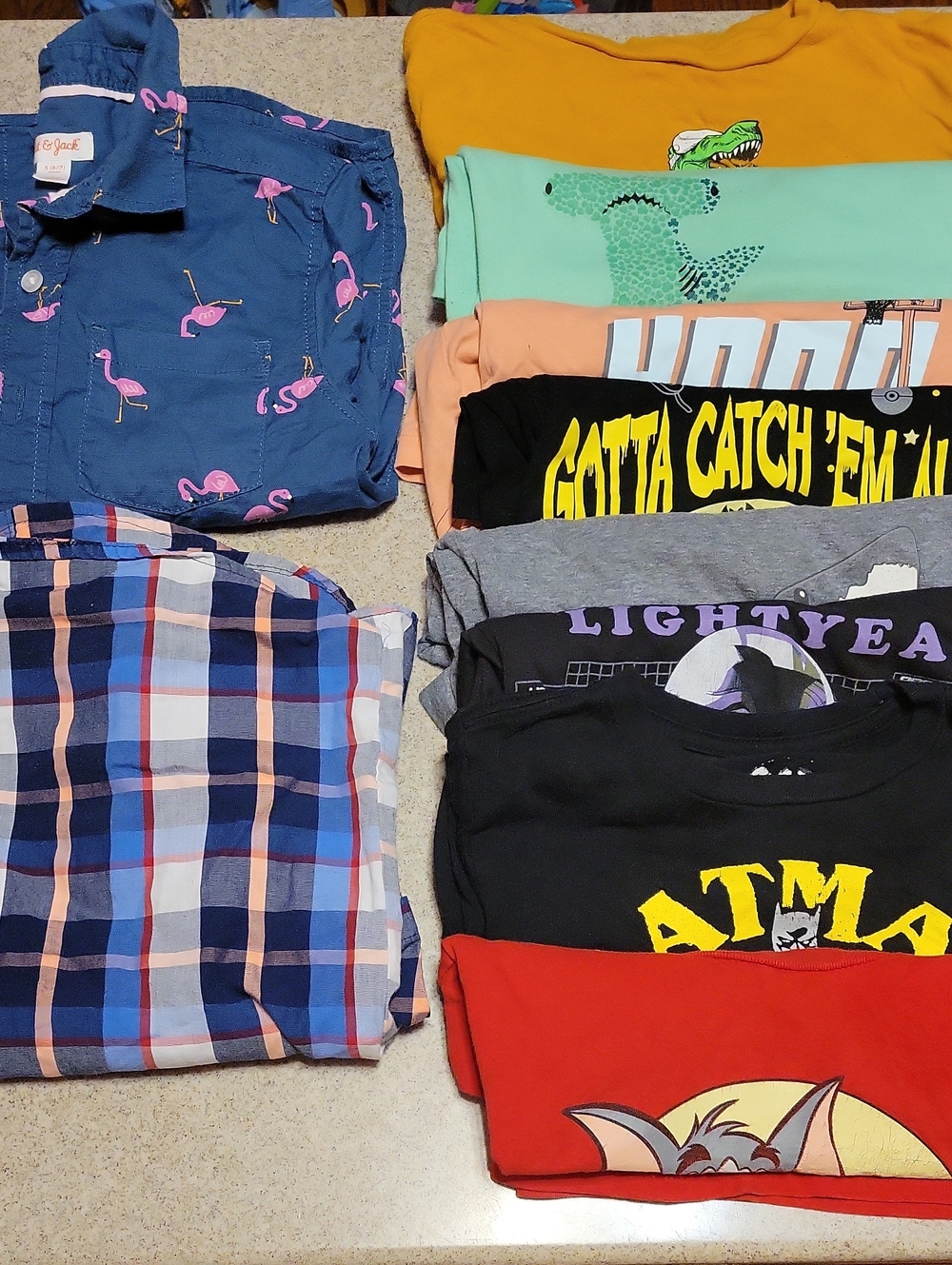 12 piece Bundle Lot T Shirts Button Downs and Sweatshirts Boys Size 6/7